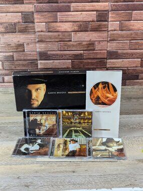 Garth Brooks The Limited Series 5 Album + DVD Box Set w/ Booklet Country Music